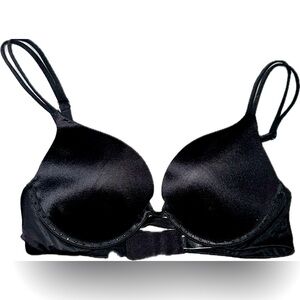 Victoria’s Secret Black Rhinestone Very Sexy Push Up Bra
